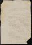 Thumbnail image of item number 1 in: '[Letter from José Antonio Flores to the Justice of the Peace in Laredo, December 18, 1838]'.
