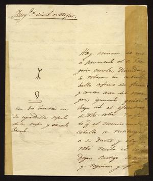 [Letter from José María Salinas to the Laredo Alcalde, August 22, 1831]