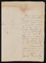Thumbnail image of item number 1 in: '[Letter from Manuel Patiño to the Laredo Justice of the Peace, August 4, 1838]'.