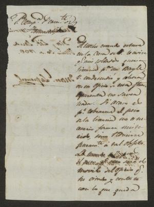 [Letter from the Comandante Militar to the Laredo Alcalde, June 30, 1833]