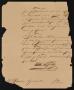 Thumbnail image of item number 3 in: '[Letter from Martín Perfecto de Cos to the Laredo Ayuntamiento, July 3, 1835]'.