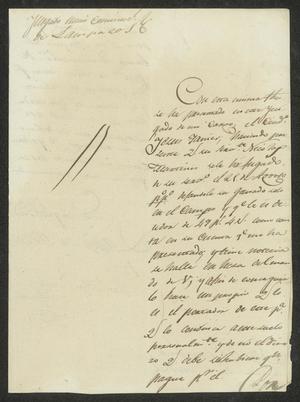 [Letter from Manuel Felipe Canales to the Laredo Alcalde, September 3, 1832]
