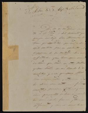 [Letter from José Alejandro de Vidaurri to the Laredo Alcalde, February 20, 1844]