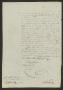 Thumbnail image of item number 2 in: '[Letter from Juan Arreño to the Laredo Alcalde, April 11, 1833]'.