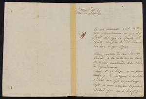 [Letter from Pedro Rodriguez to the Laredo Alcalde, February 16, 1842]