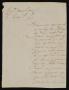 Primary view of [Letter from Rafael Uribe to the Laredo Alcalde, January 8, 1835]
