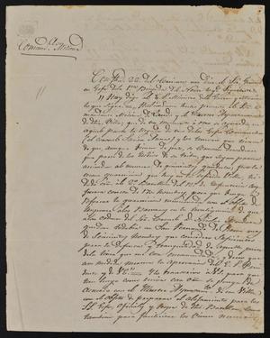 [Letter from the Comandante Militar to the Laredo Alcalde, March 28, 1844]