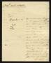 Thumbnail image of item number 1 in: '[Letter from Ignacio Chapa to the Laredo Alcalde, November 11, 1831]'.
