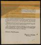 Thumbnail image of item number 1 in: '[Part of a Decree from Governor Fernandez to the Laredo Ayuntamiento]'.