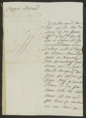 [Letter from José Vivero to the Laredo Alcalde, April 22, 1832]