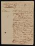 Letter: [Letter from Policarzo Martinez to the Laredo Alcalde, June 13, 1842]