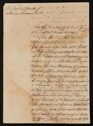 [Letter from Policarzo Martinez to the Laredo Justice of the Peace, September 20, 1841]