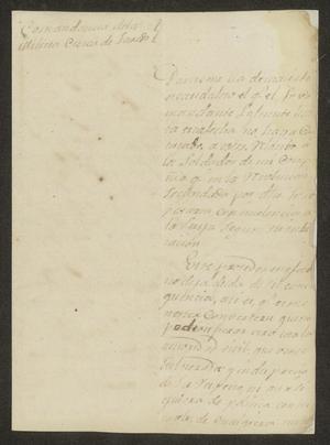 [Letter from the Comandante de Laredo to the Laredo Alcalde, August 18, 1833]
