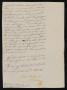 Thumbnail image of item number 2 in: '[Letter from José Antonio Flores to the Laredo Justice of the Peace, July 23, 1838]'.