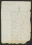 Primary view of [Letter from the Comandante Militar to Ildefonso Treviño, November 9, 1833]