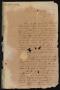Primary view of [Letter from the Tamaulipas Governor to the Laredo Justice of the Peace, June 8, 1838]