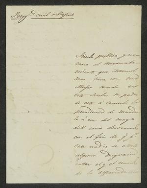 [Letter from José María Salinas to the Laredo Alcalde, July 25, 1832]