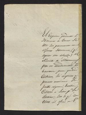 [Letter from Nicasio Sánchez to the Laredo Alcalde, August 17, 1829]