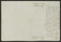 Thumbnail image of item number 3 in: '[Letter from Manuel Felipe Canales to the Laredo Alcalde, January 14, 1832]'.