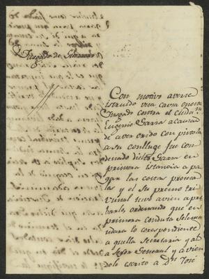 [Letter from Antonio López to the Laredo Alcalde, June 11, 1832]