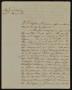 Primary view of [Letter from Policarzo Martinez to the Laredo Alcalde, October 29, 1844]