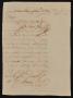 Thumbnail image of item number 2 in: '[Letter from Indro García to the Laredo Alcalde, March 28, 1844]'.