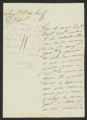 [Letter from Miguel Benavides to the Laredo Alcalde, December 21, 1832]