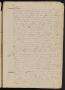 Thumbnail image of item number 3 in: '[Notebook of Replies to the Governor]'.