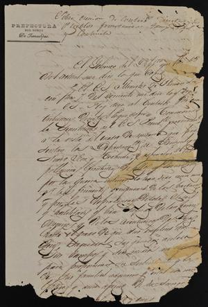 [Letter from Jesus Cárdenas to the Laredo Ayuntamiento, June 24, 1842]
