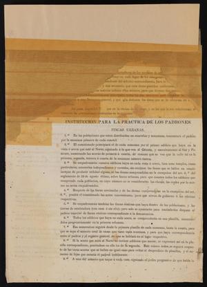 Primary view of object titled '[Printed Decree Signed by Luis Varela]'.