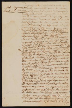 [Letter from Policarzo Martinez to Justice of the Peace Ramón, February 2, 1841]