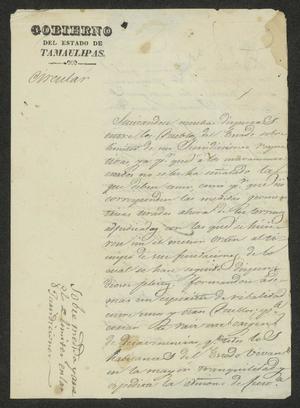 [Letter from the Governor to the Laredo Alcalde, February 7, 1832]