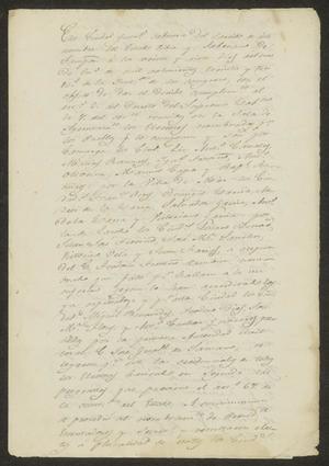 [Letter from José Manuel Chapa to the Laredo Ayuntamiento, January 27, 1833]
