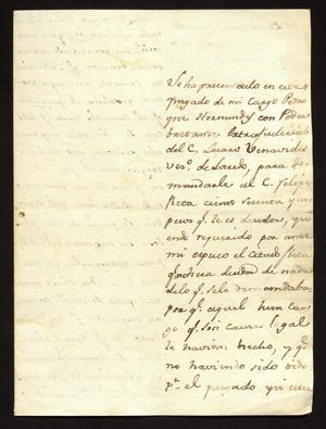 [Letter from Juan José de Arroyo to the Laredo Alcalde, April 10, 1829]