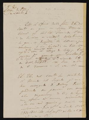 [Three Notes from José María Ramón to Jesús Cárdenas, October 28, 1841]