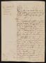 Letter: [Copy of a Circular from Mier to Juan de Hinojosa , March 5, 1839]