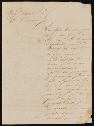 [Letter from Rafael Uribe to the Laredo Alcalde, January 22, 1835]