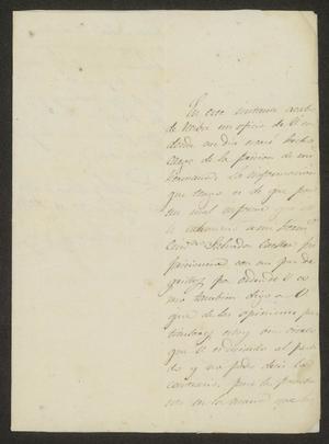 [Letter from Jesús Cuellar to the Laredo Alcalde, August 22, 1833]