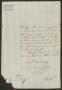 Primary view of [Letter from the Governor to the Laredo Ayuntamiento, October 27, 1832]