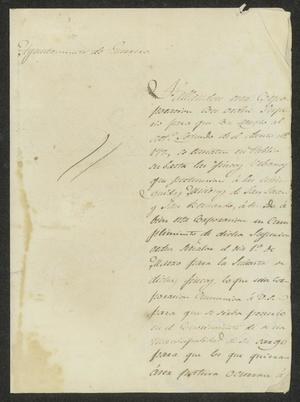 [Letter from Antonio López to the Laredo Alcalde, February 6, 1832]