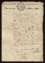 Primary view of [Letter from Florencio Villanueva to the Laredo Alcalde, March 15, 1831]