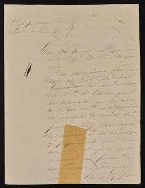 [Letter from Rafael Uribe to the Laredo Alcalde, October 14, 1842]