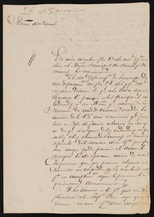[Correspondence between Danacio Gonzalez and the Laredo Justice of the Peace, December 27, 1840]