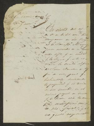 [Letter from Luis Vela to the Laredo Alcalde, December 24, 1833]