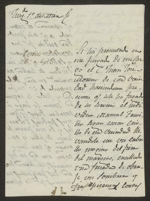 [Letter from Rafael Ramirez to the Laredo Alcalde, September 4, 1834]