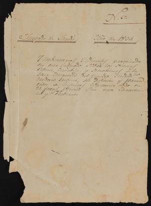 Primary view of object titled '[Inventory of Teodosio Treviño's Estate]'.