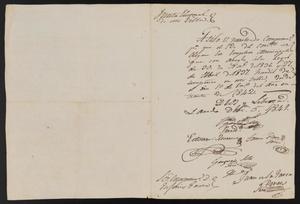 [Letters from Justice of the Peace Ramón to Eleven Electors, December 5, 1841]