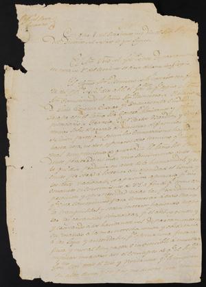 [Letter from José Antonio Flores to the Justice of the Peace in Laredo, December 18, 1838]