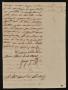 Thumbnail image of item number 2 in: '[Letter from Refugio García to the Laredo Alcalde, April 11, 1844]'.