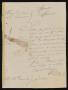 Thumbnail image of item number 1 in: '[Letter from José María Flores to the Laredo Alcalde, August 10, 1837]'.